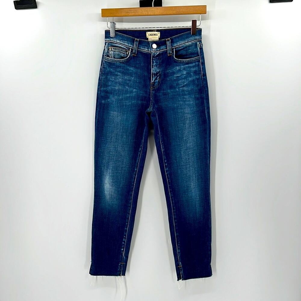L'AGENCE Nicoline Slim High Rise Jeans - Diamond - 25